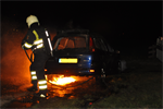 Prio 1 Brand Wegvervoer Auto Mienskerwei Eastermar